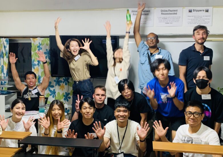 Blue House Okinawa Japanese /English School Language Exchange 6