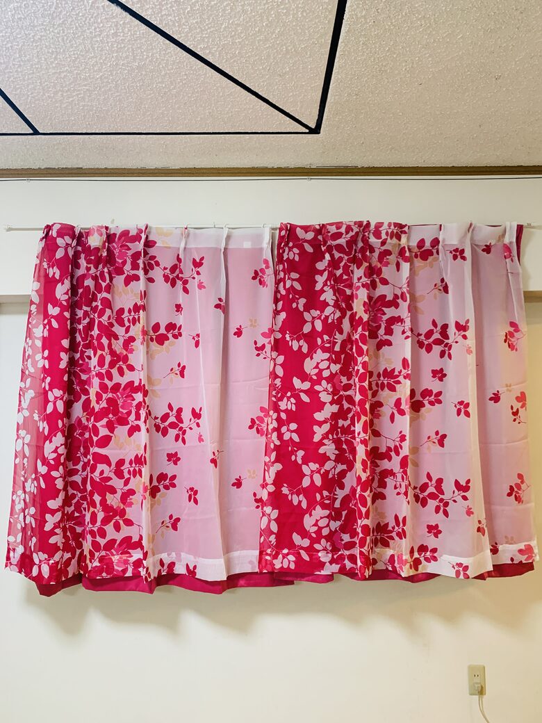 Magenta Curtain 1
